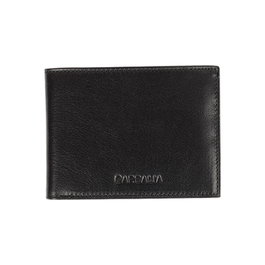 Zoozie Bags Venice - Cartera de Piel Auténtica para Hombre, Color Negro